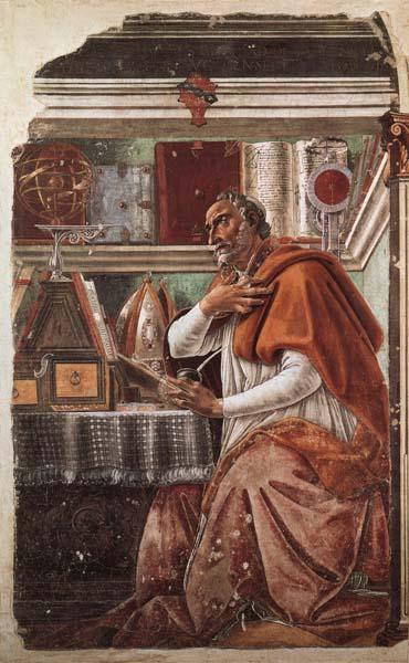 Sandro Botticelli Hl.Augustinus oil painting image